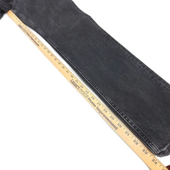EVERLANE Premium 11 oz Japanese Denim Skinny Fit Jean Washed Black Mens 36 x 34 - Picture 5 of 7